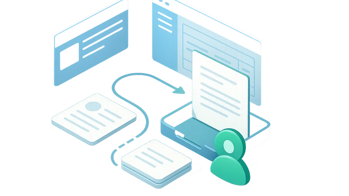 A prospect record moving from a submitted form through nurturing to a tracked quote